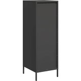  Visoka komoda crna 39x35x103,5 cm čelična | Eponuda.com