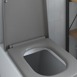  WC daska Siva 47,5 x 35 x 3,6 cm Duroplast | shoptok.hr