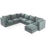 Makamii Modra kotna sedežna garnitura (levi kot/v obliki črke "U") Manao – | Shoptok.si