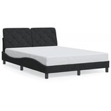  Okvir kreveta s LED-om bez madraca crni 120 x 200 cm baršunasti | Eponuda.com