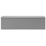  Vrtno spremište 257 x 580 x 181 cm metalno sivo | shoptok.hr