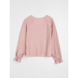 Sinsay Viskozna bluza s naborima Slike