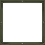  Sadilica maslinastozelena 100x100x40 cm od čelika | shoptok.hr