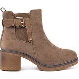 Shelvt Stylish beige boots with a comfortable heel Cijene