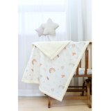 Mijolnir Bela otroška odeja iz renforce bombaža 75x100 cm Abc – | Shoptok.si