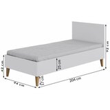  Dječji drveni krevet KUBI - 180x80 cm - Bez madraca | shoptok.hr