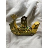 7 seas 365 ukrasni dekor - zlatni bicikl | shoptok.hr