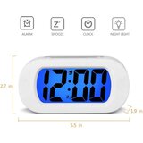Venisymlis Mini Jutranja Budilka, Preprosta Budilka Z Dremežem, Led Digitalna, Tiha, Digitalna Lcd Velika, (22060115) | Shoptok.si