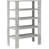 Stalak za cipele boja betona 61x32x87,5 cm konstruirano drvo | shoptok.hr
