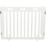 Trixie drvena barijera za pse, 3-delna, 82–124 cm, bela | ePonuda.com