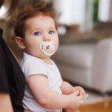 BabyOno Take Care Anatomical Silicone Soothers duda Day & Night 6-18m 2 kos | Shoptok.si