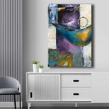 Wallity 70100NISC-005 multicolor decorative canvas painting Cene