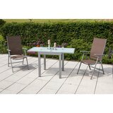 Gardenson Vrtni Set Amalfi, 3-Delno, Rjavosiva | Shoptok.si