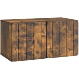 TV Omarica za TV, ki jo lahko montiraš na steno Dimljen hrast, (5000210327) | Shoptok.si
