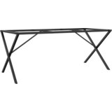 Furnova Noge za jedilno mizo X-okvir 160x80x73 cm lito železo, (21947000) | Shoptok.si