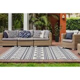 Kayoom PREPROGA ZA ZUNANJO UPORABO Yoga 80/150 cm antracit, krem barve | Shoptok.si