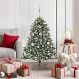vidaXL Umestno božično drevo med 150 LED Zelena 85 x 85 x 120 cm | Shoptok.si