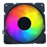 CPU GEMBIRD hladilni ventilator 12 cm 100 W multicolor 4 PIN LED, (21396104)