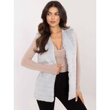 Och Bella Vest-TW-KZ-2114.09P-light gray | shoptok.hr