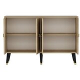 Woody Fashion roland - sapphire oak, gold sapphire oakgold console | ePonuda.com