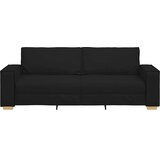  Trosjed Kauč Crni 220x78x84 cm Tkanina | shoptok.hr