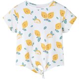 vidaXL Dječja majica na vezanje prljavo bijela boja 140 | shoptok.hr