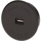 Orno Bežični punjač sa USB utorom, ugradbena - OR-AE-1367/B | Eponuda.ba