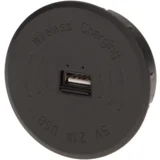 Bežični punjač sa USB utorom, ugradbena - OR-AE-1367/B