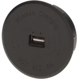 Brezžični polnilnik z USB vhodom, vgradni - OR-AE-1367/B