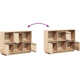  Komoda 110,5x35x80 cm od masivne borovine | shoptok.hr