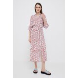 Pepe Jeans Obleka Perah rdeča barva | Shoptok.si