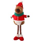 Festa Winter Coco, novogodišnja dekoracija, kapibara, crvena, 55cm Cene