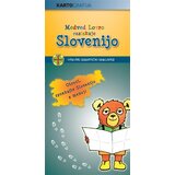 Kartografija medved lovro raziskuje slovenijo - zgibanka otroški zemljevid slovenija Cene