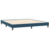 Box Spring krevet bez madracem tamnoplavi 200x210 cm baršun | Eponuda.ba