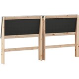  Tapecirani uzglavlje Svijetlo siva 180 cm Čvrsto borovo drvo | shoptok.hr