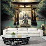  Samoljepljiva foto tapeta - Buddha Smile 294x210 Cijene