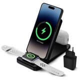Ksix bežični punjač 3u1 15 W, brzo punjenje, Za Qi pametne telefone i Apple sat Cijene