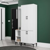 Hanah home čiviluk set 5040-5030 white hall stand