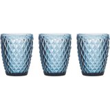 Tognana Set od 3 čaše Diamond, 26 cl, Svetloplave Cene