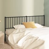 vidaXL Metalno uzglavlje crno 180 cm Cijene