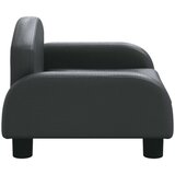  Dječja fotelja crna 50x40x30 cm od umjetne kože | shoptok.hr