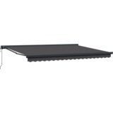 vidaXL Automatska uvlačiva tenda Antracit 450x300 cm | shoptok.hr