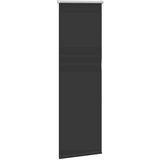 vidaXL Rolo zavjesa Blackout Black 60x130 cm Širina tkanine 55,7 cm | shoptok.hr