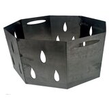 V povišeni obrub ložišta za vatru (željezo, Ø x v: 90 x 31 cm) | shoptok.hr