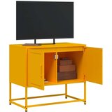 TV ormarić boja senfa 68 5 x 39 x 60 5 cm čelični | shoptok.hr