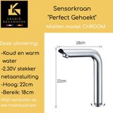 Kranig Kraanwerk catering senzorska pipa | brez dotika | popolnoma okoten | wc soba, (21731832) Cene