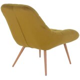 Livetastic XXL FOTELJ, rumena, naravne barve tekstil | Shoptok.si