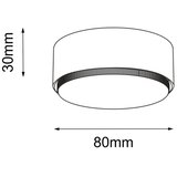  Brosline 1261 - Spot svetiljka DROP 1xGX53/9W/230V bela | Eponuda.com