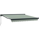  Povlačivi tende Zelena i bijela 350 x 250 x 165 cm | Eponuda.ba