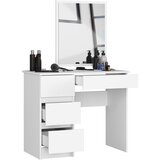 AKORD Clp T-6/Sl Toaletna Mizica Z Ogledalom, Leva Izvedba, Bela, (5000332755) | Shoptok.si